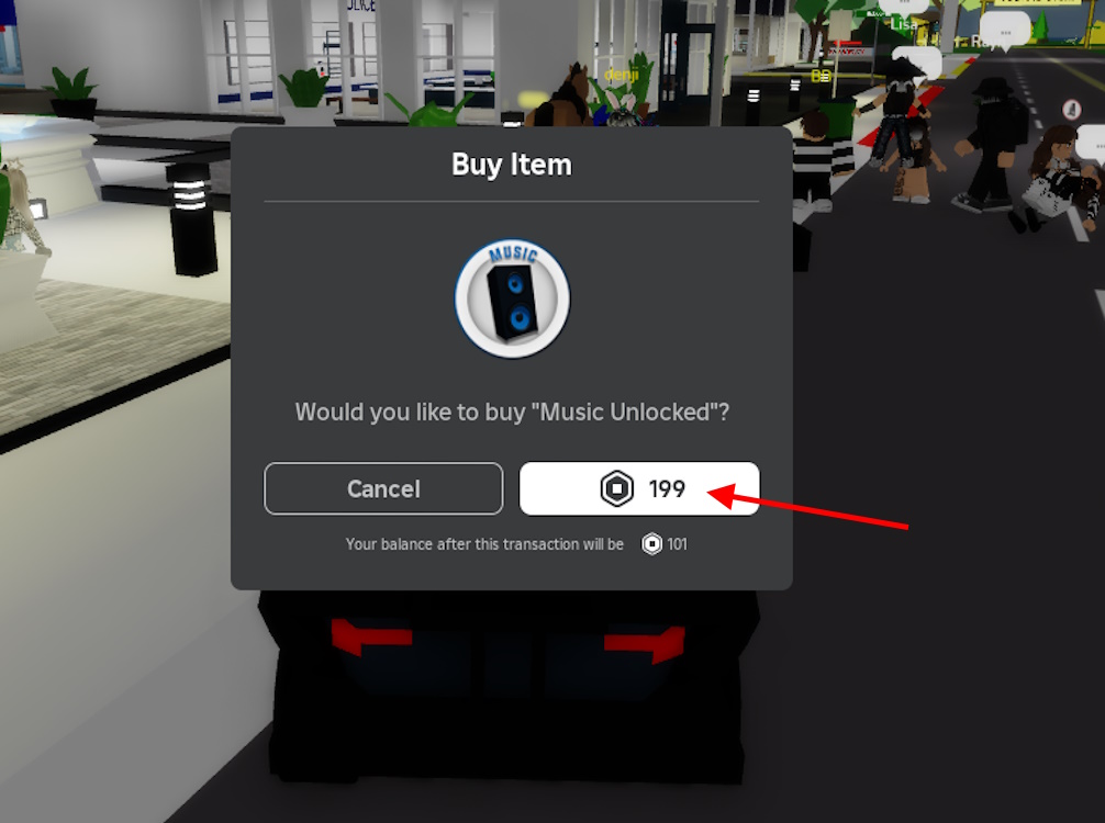 Buy Roblox Music Pass for code redeem