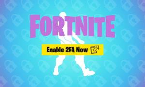 How to Enable 2FA on Fortnite (Two-Factor Authentication)
