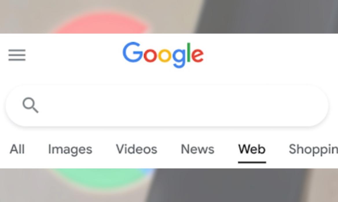 Google Search New Web Filter