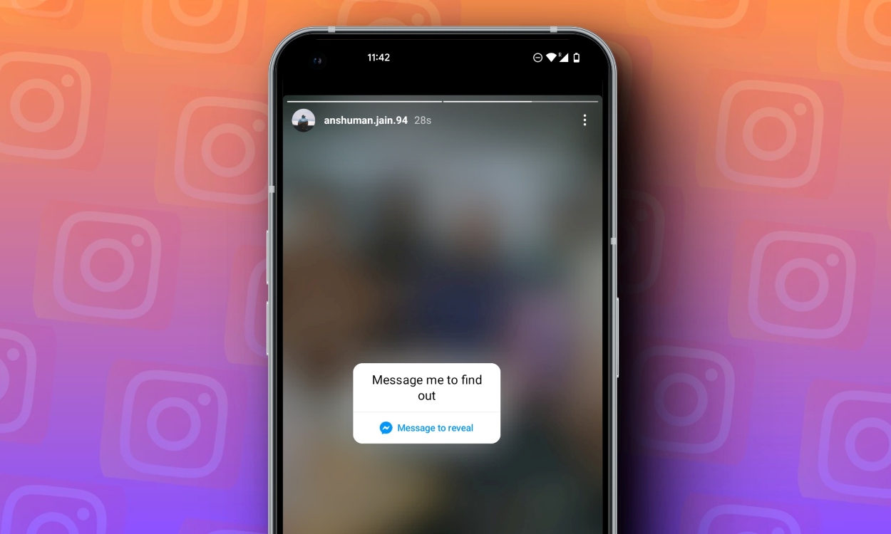 Instagram Reveal Sticker Lets You Post Hidden Stories How to Use It Beebom