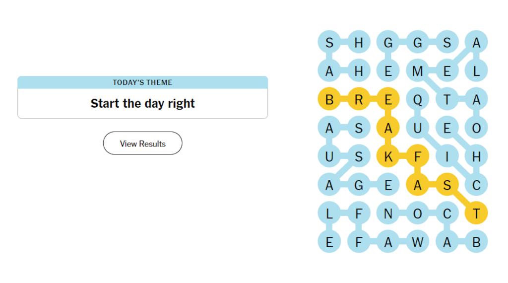 June 1 NYT Strands Solved