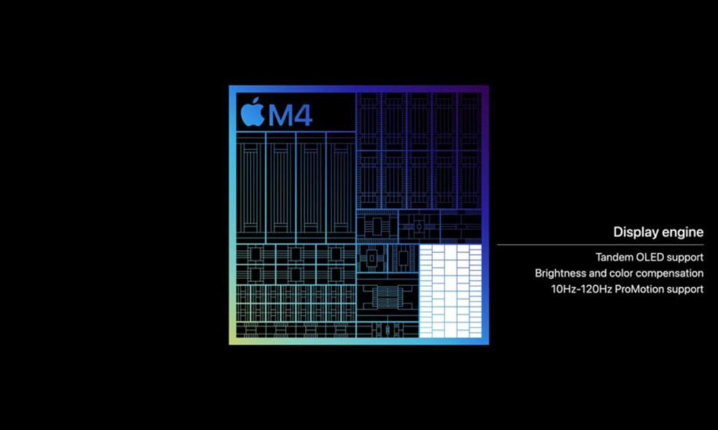 Apple Reveals New M4 Chip with 2x Faster Performance than M2 and AI Features