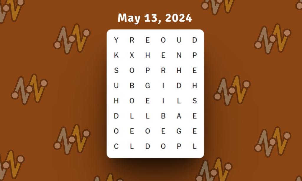 NYT Strands Hints, Spangram, and Answers for May 13, 2024