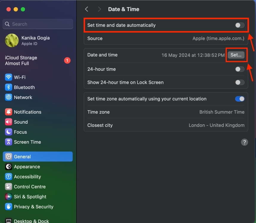 6 Ways to Fix MacBook Showing Wrong Date and Time Beebom
