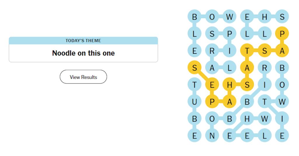 May 27 NYT Strands Solved