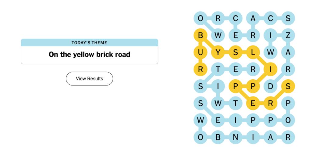 May 31 NYT Strands Solved