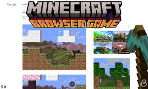 Fun Minecraft Easter Egg Lets You Mine Blocks in Google Search