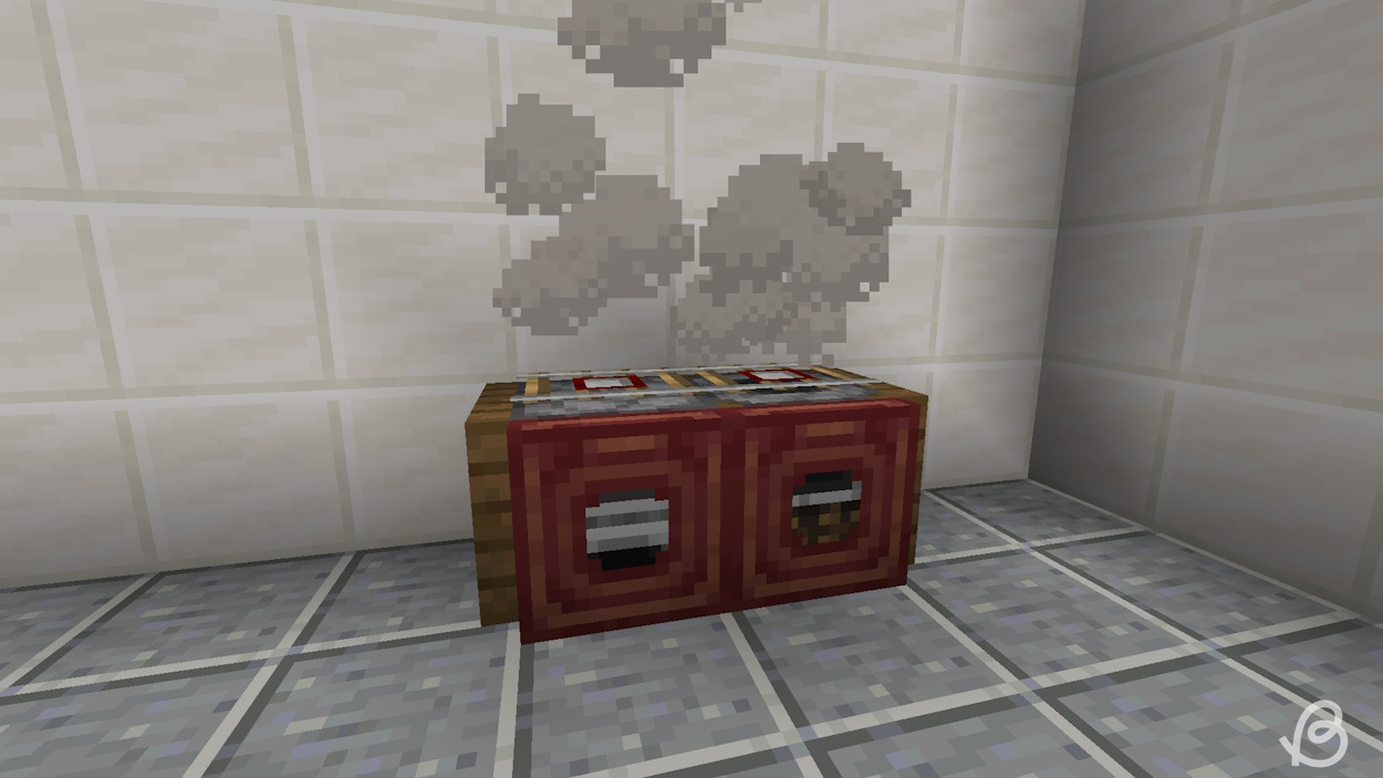 Custom stove in Minecraft