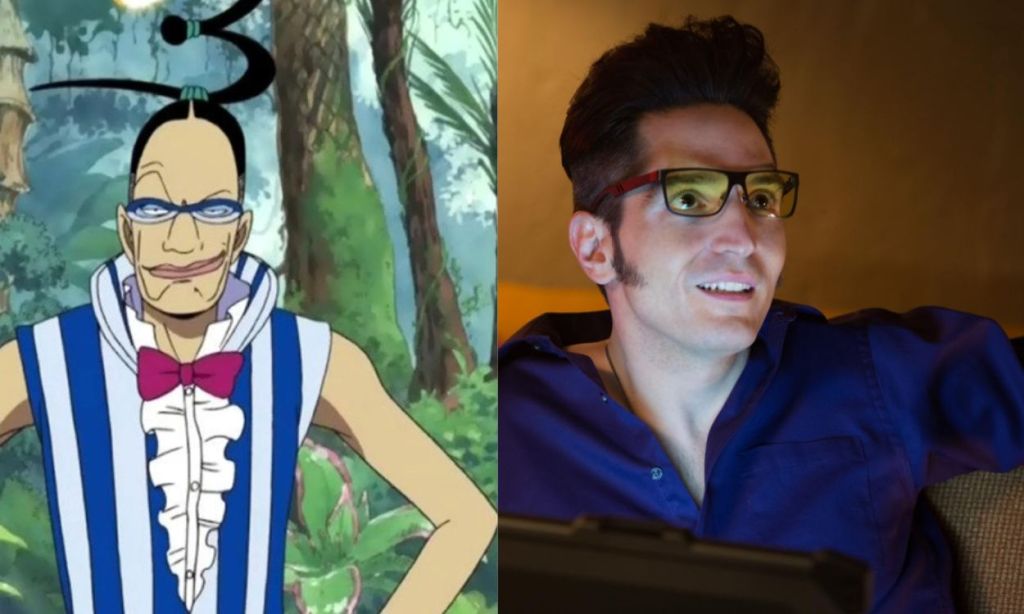 Mr. 3 from One Piece and  David Dastmalchian