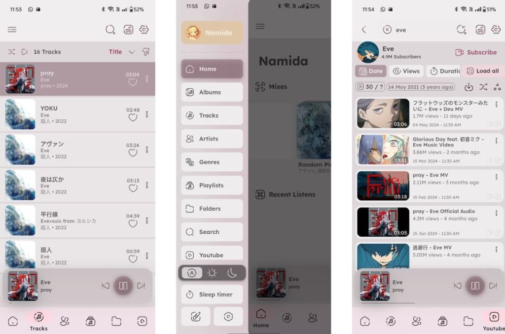 Namida Music Player