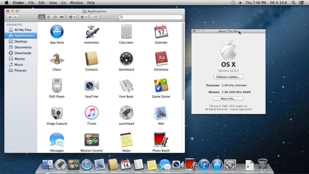 OS X 10.8 (Mountain Lion)