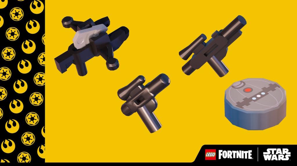 Other Star Wars weapons in LEGO Fortnite