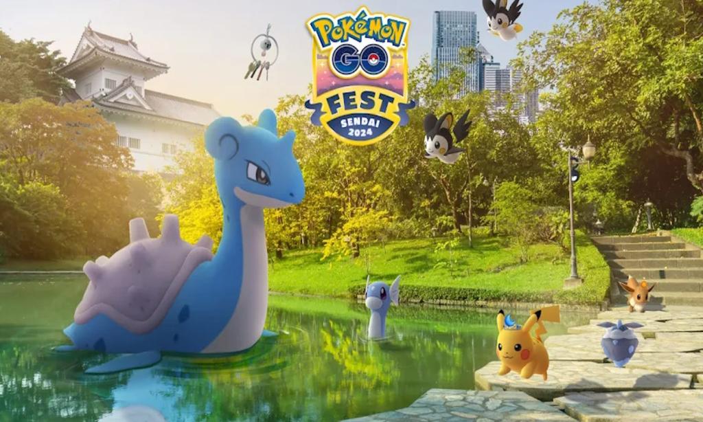 Pokemon GO Fest Sendai concluding in June 2024 as an event
