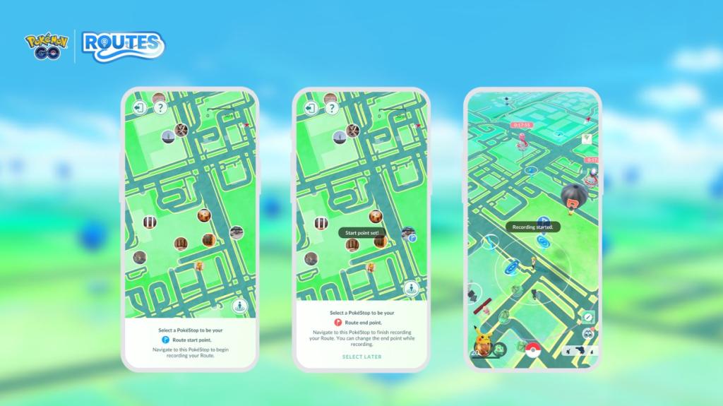 Pokemon GO route
