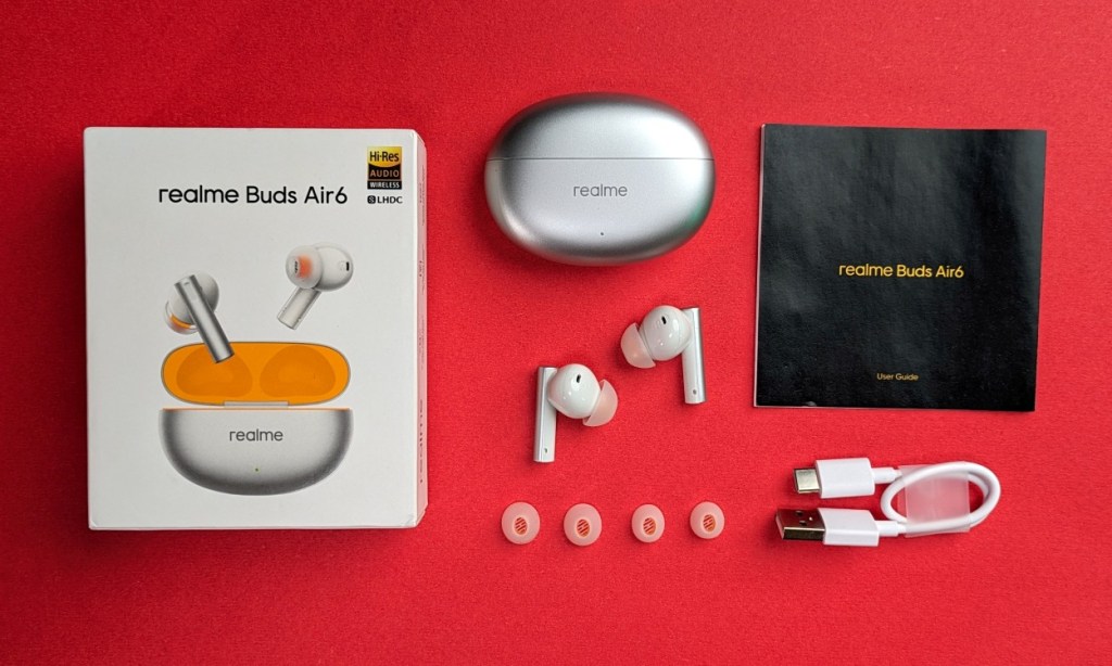Realme Buds Air 6 Box Contents