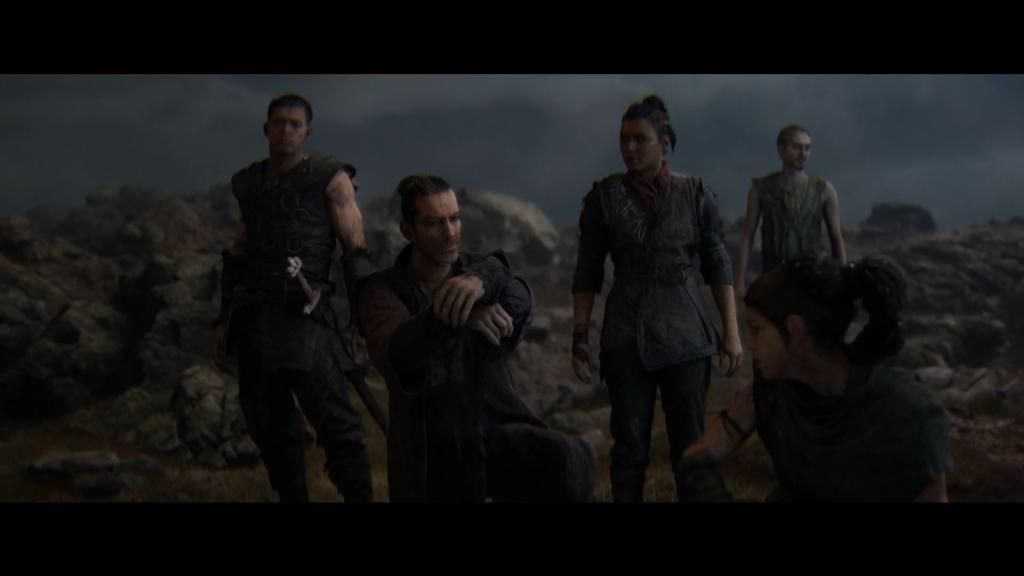 Senua and her companions from Hellblade 2