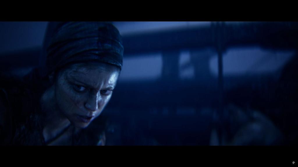 Senua's first appearance in Hellblade 2