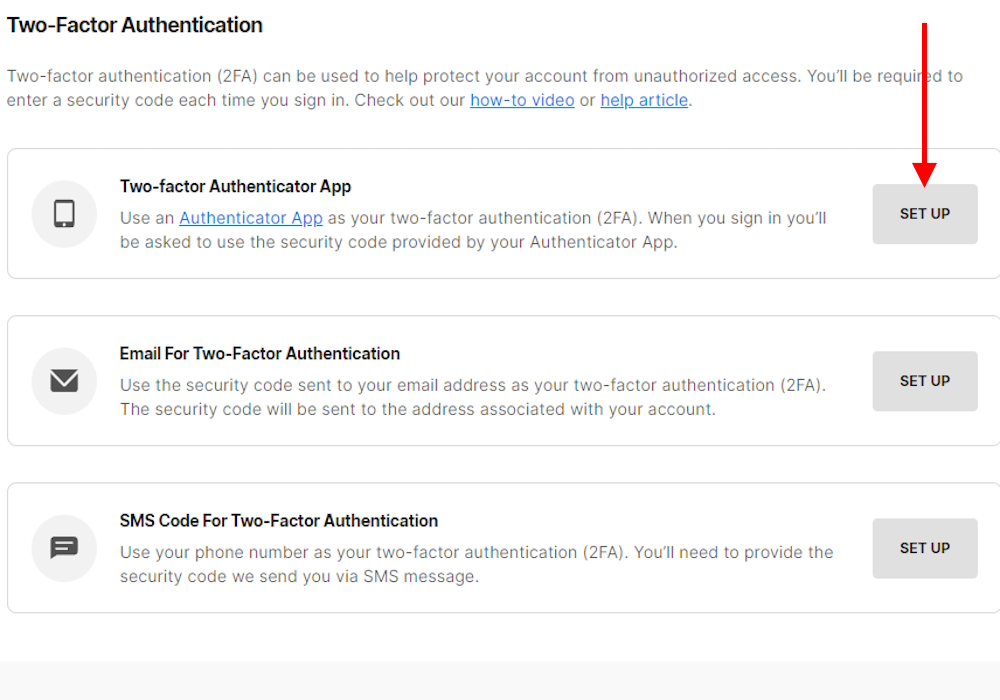 Setup 2FA on Fortnite using Authenticator app