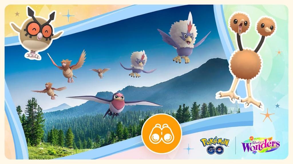 The Pokemon GO Flock Together event from the May Roadmap