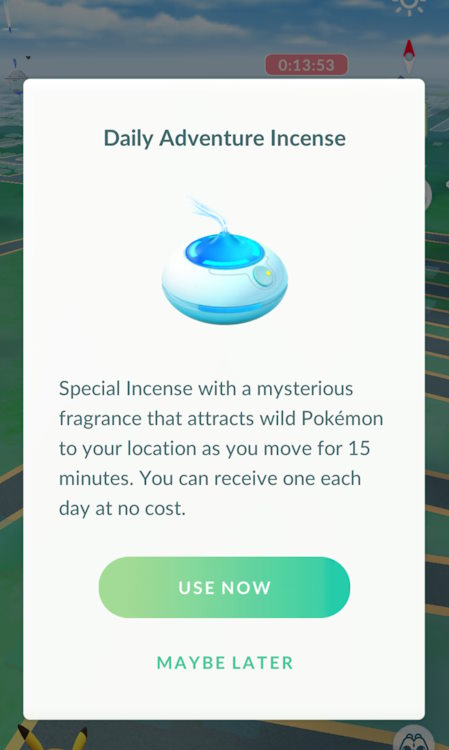 Use adventure incense to increase your chances to encounter Abra during today's Spotlight Hours in Pokemon GO
