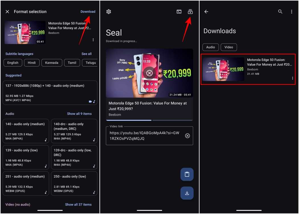 How to Download YouTube Videos on Android | Beebom