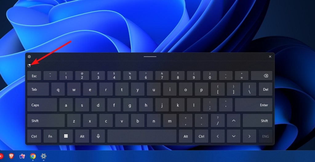 Windows Recently used option on keyboard