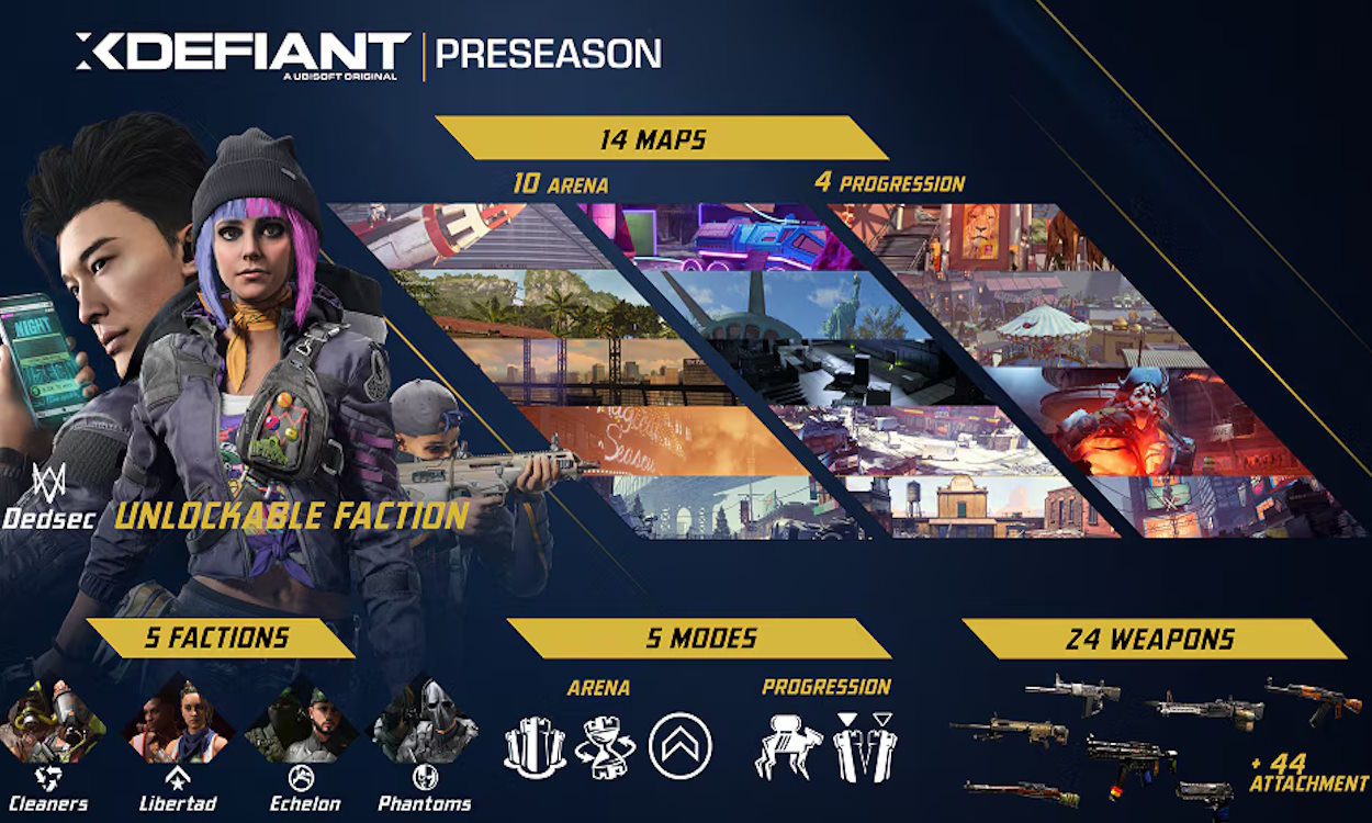 XDefiant Preseason launch