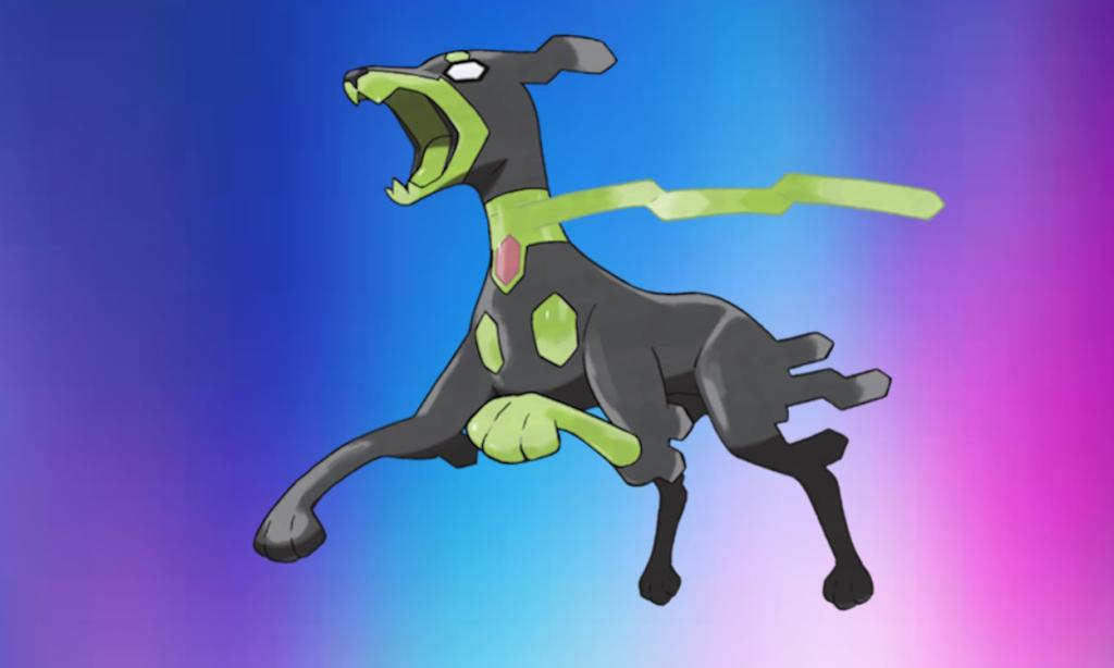 Zygarde in its 10% form. You can receive Zygarde cells used to power up the Pokemon