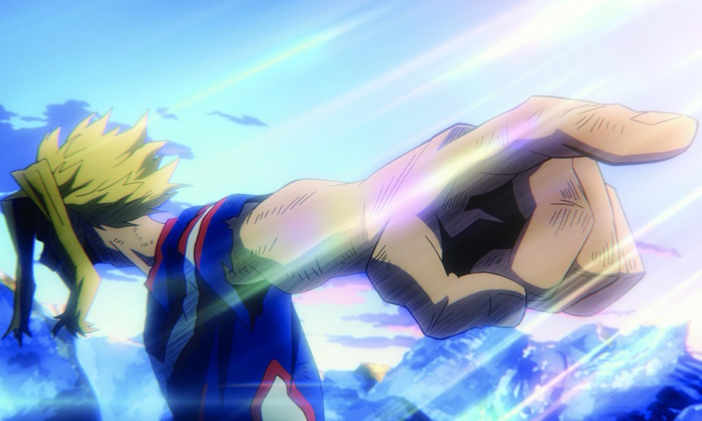 All Might in My Hero Academia anime