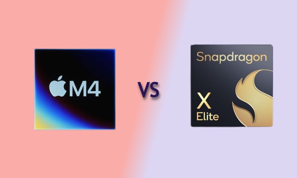 apple m4 vs snapdragon x elite comparison