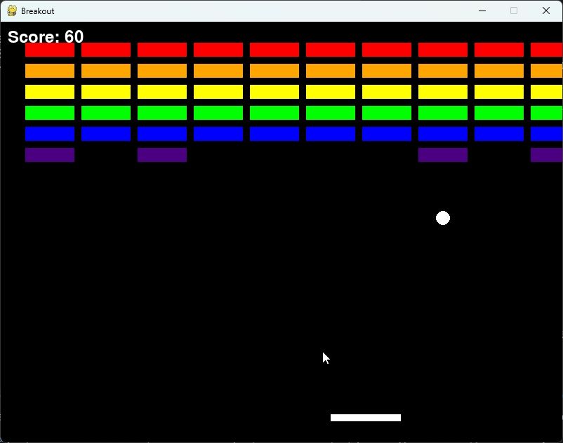 breakout game developed by chatgpt 4o