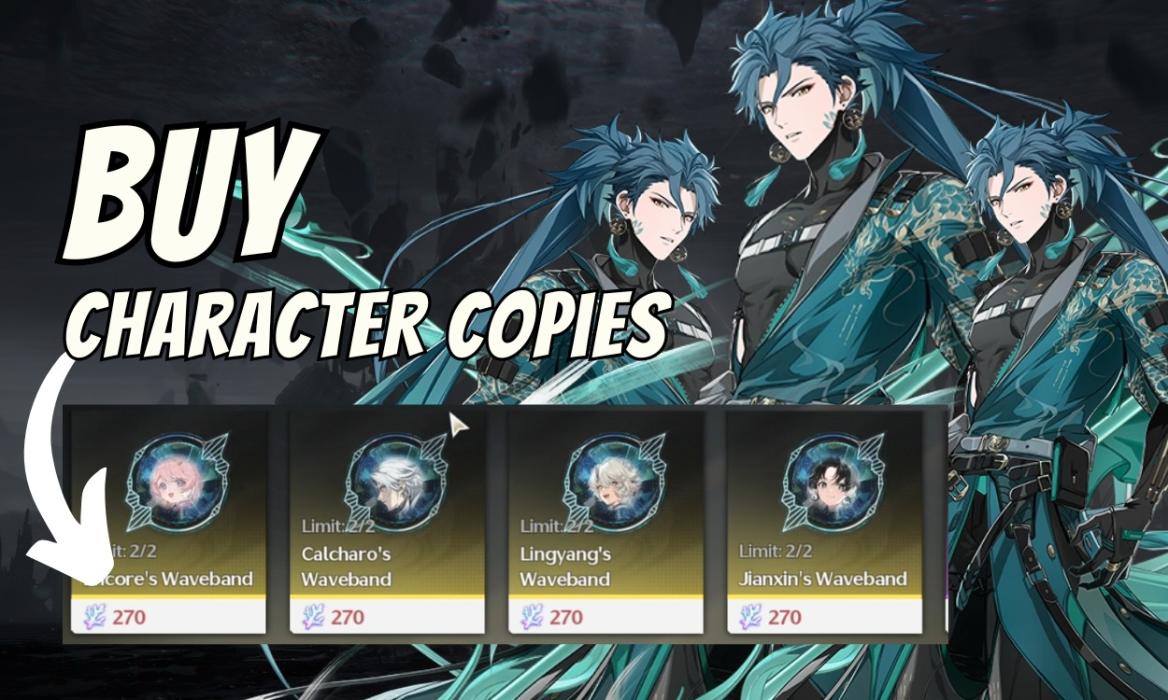 Buy Character Copies in Wuthering Waves