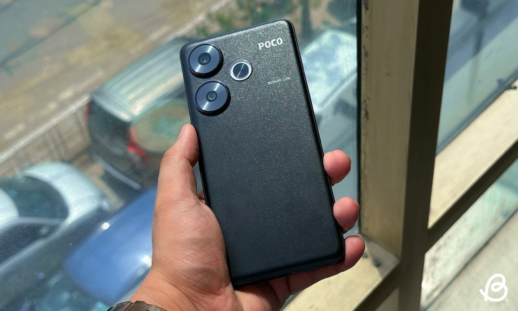Back of the POCO F6