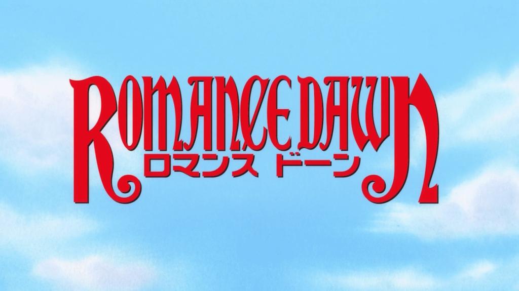 romance dawn special episode logo