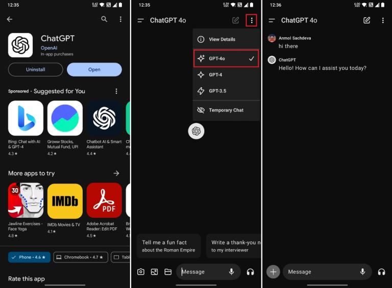 can i use chatgpt 4 o for free