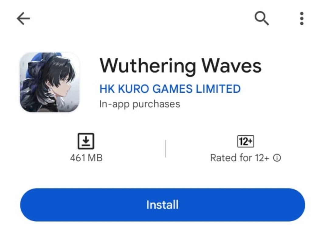 Wuthering Waves Android Pre Install
