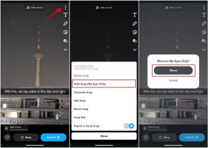 What is Snapchat My Eyes Only and How to Use It | Beebom