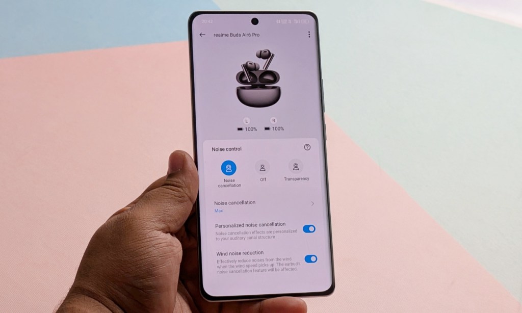 Realme Buds Air 6 Pro Noise Cancellation