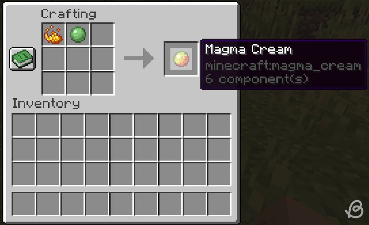 Magma cream crafting recipe