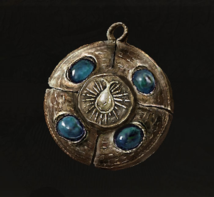 Cerulean Amber Medallion in Elden Ring