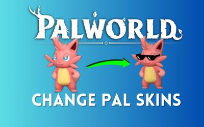 Change pal skins in Palworld cover