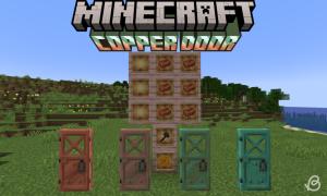How to Make a Copper Door in Minecraft 1.21