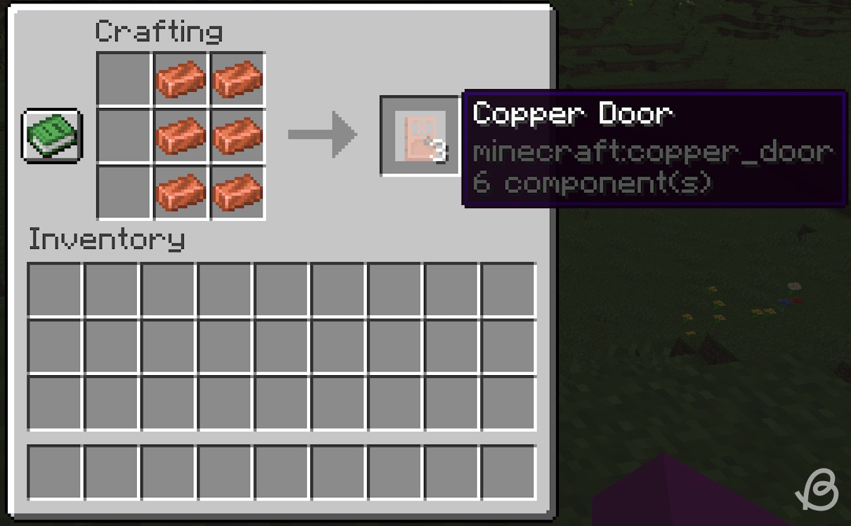 How to Make a Copper Door in Minecraft 1.21 | Beebom