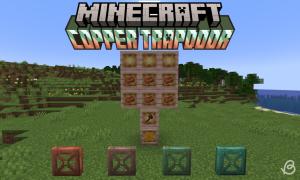 How to Make a Copper Trapdoor in Minecraft 1.21
