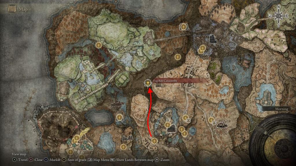 Death Knight Location in Elden Ring Shadow of the Erdtree