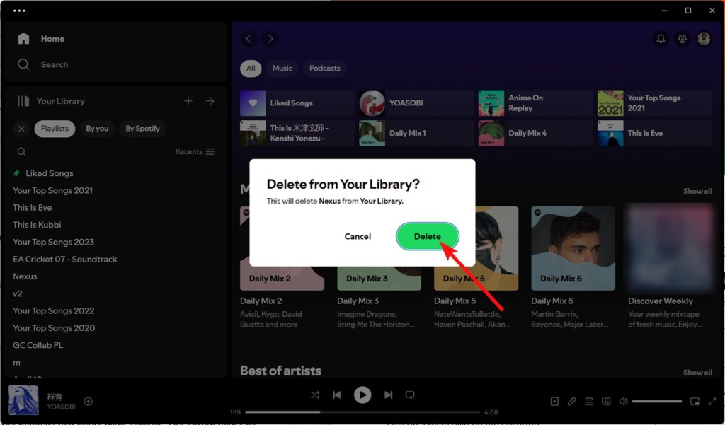 How to Delete a Playlist on Spotify