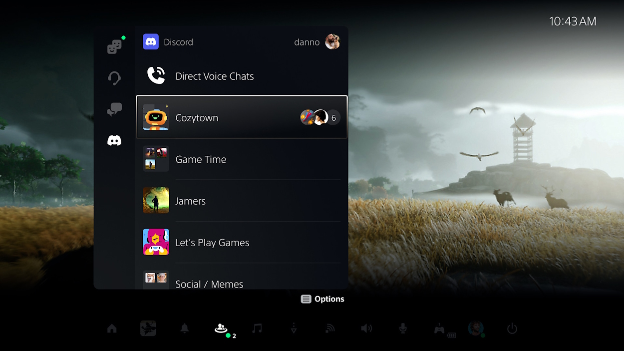 does discord voice chat work on ps5