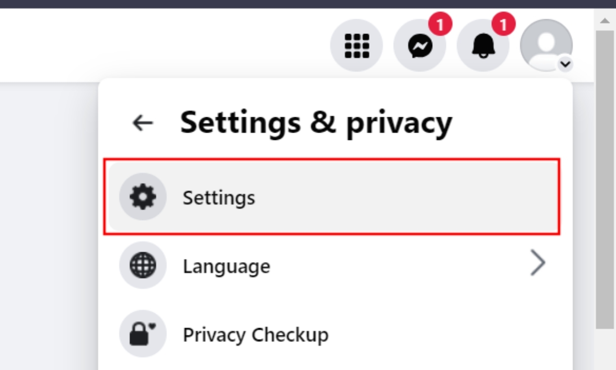 Facebook Website Settings