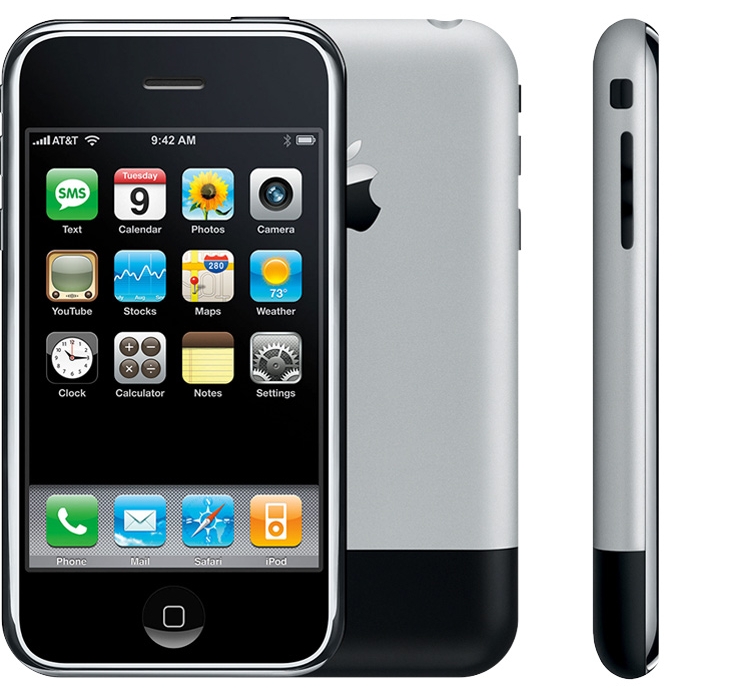 First iPhone launched in 2007