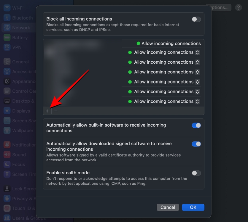 Add Steam to macOS Firewall to Fix Disk Write Error